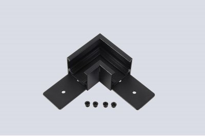 Соединитель для магнитного накладного шинопровода угловой Crystal Lux CLT 0.214 04 BL