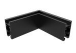 Соединитель для магнитного накладного шинопровода угловой Crystal Lux CLT 0.216 04 BL