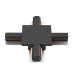 Соединитель X-образный (однофазный) для встраиваемого шинопровода Crystal Lux CLT 0.2211 04 BL (1408/032)