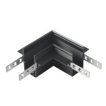 Соединитель для магнитного встраиваемого шинопровода для ГКЛ12,5 мм угловой Crystallux CLT 0.223 11 BL SPACE