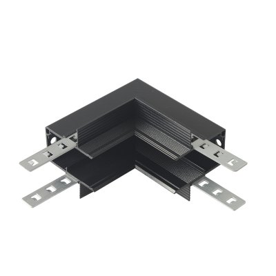 Внутренний соединитель угловой для встраиваемого магнитного шинопровода для ГКЛ12,5 мм Crystallux CLT 0.223 13 BL SPACE