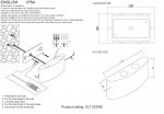 Влагозащищенный светильник Crystal Lux CLT 023W2 DG (1400/493)