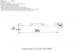 Светильник трековый магнитный Crystallux CLT 0.33 001 18W WH T4000K SPACE
