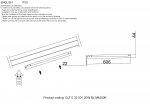 Светильник трековый магнитный Crystal Lux CLT 0.33 001 20W BL M4000K (1409/321)