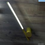 Светильник настенный бра Crystallux CLT 058W1 GO Twist