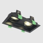 Светильник встроенный Crystallux CLT 068C2 BL Elara