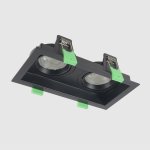 Светильник встроенный Crystallux CLT 068C2 BL Elara