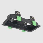 Светильник встроенный Crystallux CLT 068C2 BL Elara