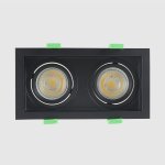 Светильник встроенный Crystallux CLT 068C2 BL Elara