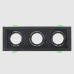 Светильник встроенный Crystallux CLT 068C3 BL Elara