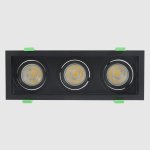 Светильник встроенный Crystallux CLT 068C3 BL Elara