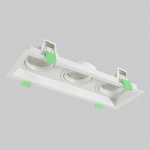 Светильник встроенный Crystallux CLT 068C3 WH Elara