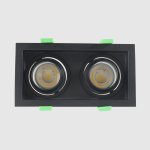 Светильник встроенный Crystallux CLT 069C2 BL Elara