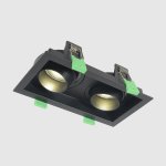 Светильник встроенный Crystallux CLT 069C2 BL Elara