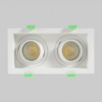 Светильник встроенный Crystallux CLT 069C2 WH Elara