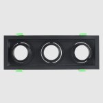 Светильник встроенный Crystallux CLT 069C3 BL Elara