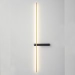 Светильник настенный бра Crystallux CLT 077W1000 BL-BS Slender