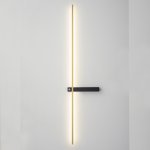 Светильник настенный бра Crystallux CLT 077W1000 BL-BS Slender