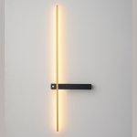 Светильник настенный бра Crystallux CLT 077W700 BL-BS Slender