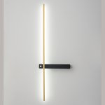 Светильник настенный бра Crystallux CLT 077W700 BL-BS Slender