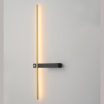 Светильник настенный бра Crystallux CLT 077W700 BL-BS Slender