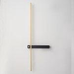 Светильник настенный бра Crystallux CLT 077W700 BL-BS Slender