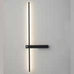 Светильник настенный бра Crystallux CLT 077W700 BL Slender