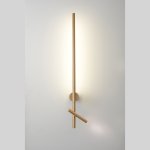 Светильник настенный бра Crystallux CLT 358W2 BS Ether