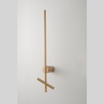 Светильник настенный бра Crystallux CLT 358W2 BS Ether