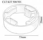 Переходник для CLT 500/501 Crystal Lux CLT KIT 500/501 (0990/033)