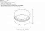 Декоративное кольцо внутреннее Crystallux CLT RING 013 SL Basic