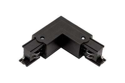 L-коннектор для трехфазного трека DesignLed CN-3F-L-L-BL L-коннектор для трехфазного трека DesignLed CN-3F-L-L-BL