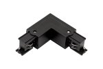 L-коннектор для трехфазного трека DesignLed CN-3F-L-L-BL