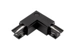 L-коннектор для трехфазного трека DesignLed CN-3F-L-R-BL