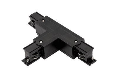 T-коннектор для трехфазного трека DesignLed CN-3F-T-L-BL T-коннектор для трехфазного трека DesignLed CN-3F-T-L-BL