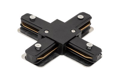 X-коннектор для однофазного трека DesignLed CN2-BL-X