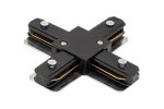 X-коннектор для однофазного трека DesignLed CN2-BL-X