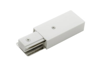 Подвод питания для однофазного трека DesignLed CN2-WH-PW