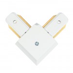 Коннектор белый De Markt CON 2L WT Track