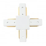 Коннектор белый De Markt CON 2X WT Track