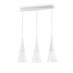 Подвесной светильник Ideal lux CONO SP3 BIANCO (112381)