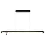 Светильник подвесной Crystallux CONTOUR SP45W LED BLACK CONTOUR