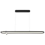 Светильник подвесной Crystallux CONTOUR SP45W LED BLACK CONTOUR