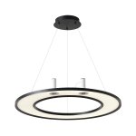 Светильник подвесной Crystallux CONTOUR SP50W LED BLACK CONTOUR