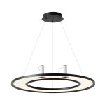 Светильник подвесной Crystallux CONTOUR SP50W LED BLACK CONTOUR