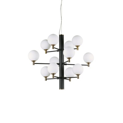 

Подвесной светильник Ideal lux COPERNICO SP12 NERO (197319, COPERNICO SP12 NERO