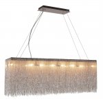 Светильник подвесной CORONA SP16 L1000 CHROME (1450/216) Crystal lux