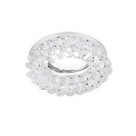 Светильник Gauss Brilliance CR042, Кристал/Сталь, Gu5.3