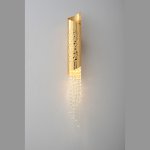 Светильник настенный бра Crystallux CREDO AP1 GOLD CREDO