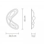 Настенный светильник Slamp CRO14APP0002D_000